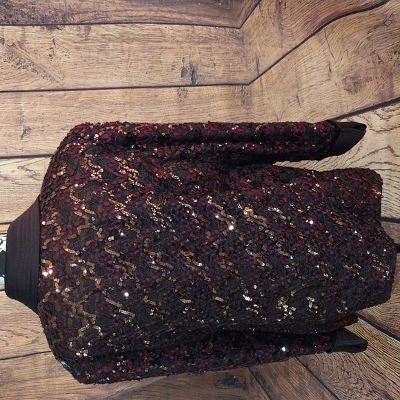 💥Vintage Katherine Lindsay Formal Sequin Jacket - Picture 5 of 15